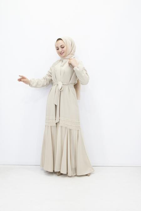Feray Kaya 7700 Abaya Takım