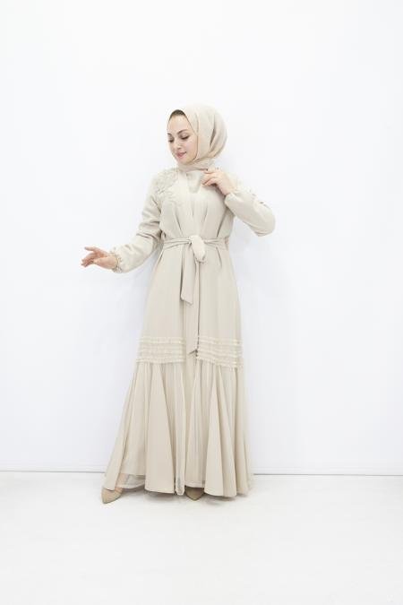 Feray Kaya 7700 Abaya Takım