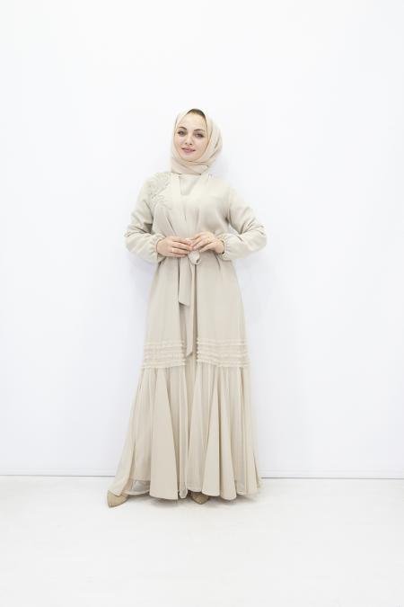 Feray Kaya 7700 Abaya Takım