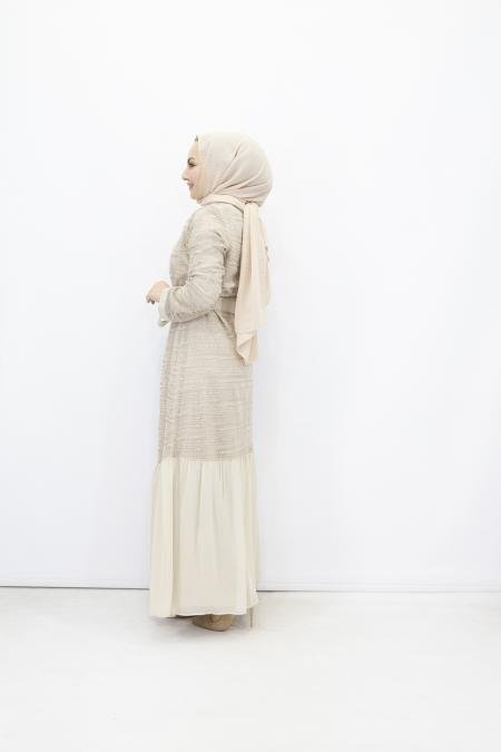 Feray Kaya 7650 Abaya Takım