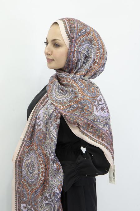 Armine Premium Pure Etnik Desen Şal 3 