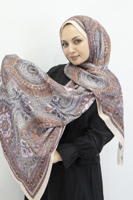 Armine Premium Pure Etnik Desen Şal 3 