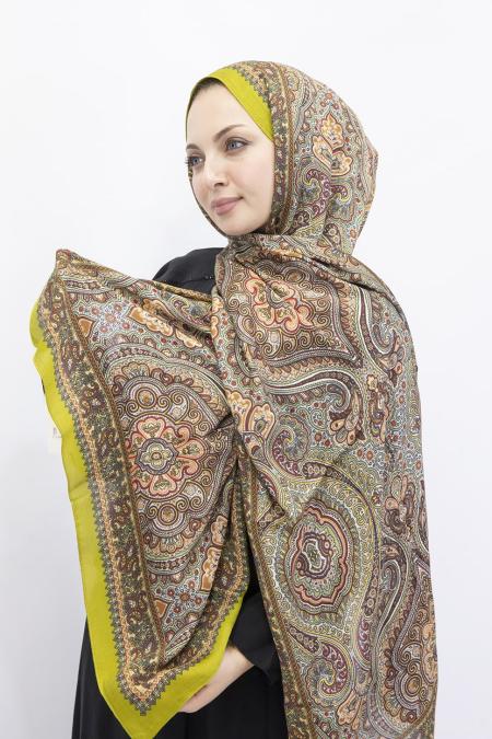 Armine Premium Pure Etnik Desen Şal 3 
