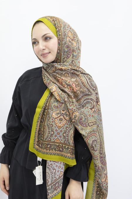 Armine Premium Pure Etnik Desen Şal 3 