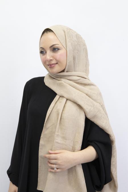 Armine Lyocell Naia Kare Monogram Şal 6