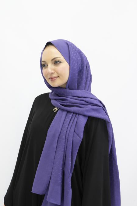 Armine Link Desen Bambu Cotton Şal