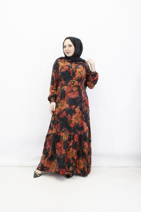 Feray Kaya 1792 İpek Kupra Elbise