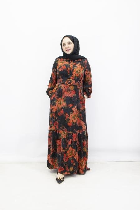 Feray Kaya 1792 İpek Cupra Elbise