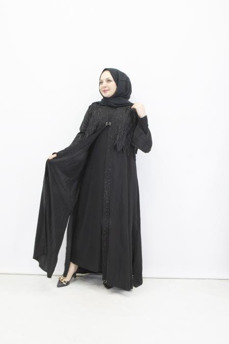 Feray Kaya 2814 Abaya Takım