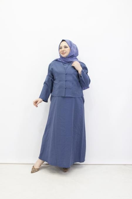 Feray Kaya 609 İkili Elbise 