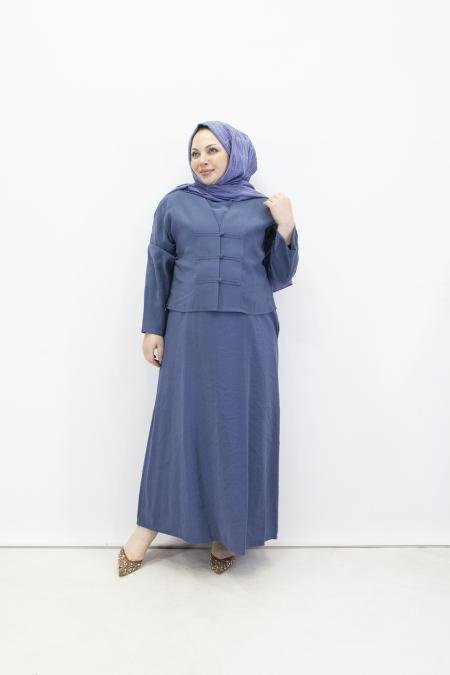 Feray Kaya 609 İkili Elbise 